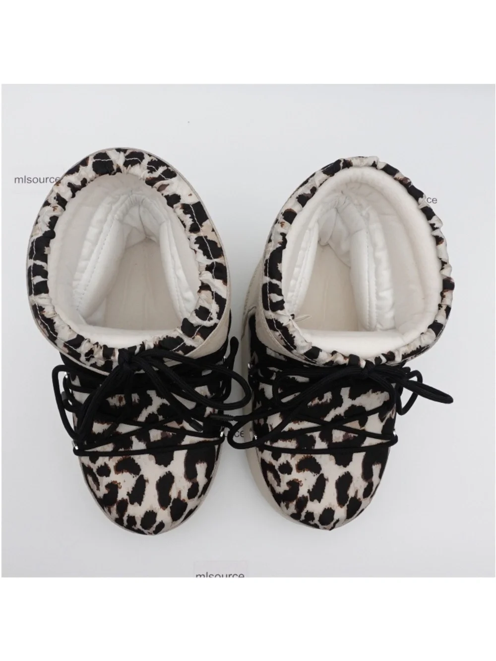 NEW Moon Boot Icon Low Suede Snow Boot Leopard